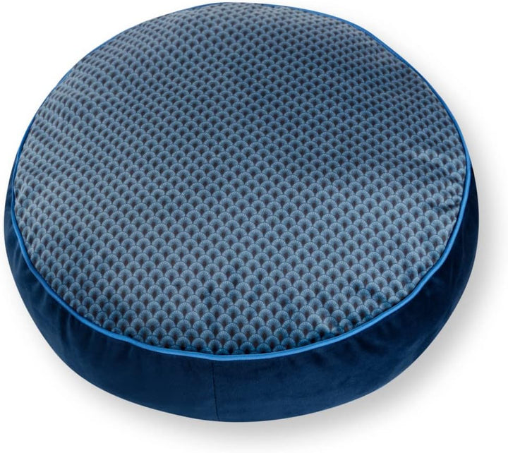 PiP Studio Cushion Quiltey Days/Suki Blue 40cm Dark Blue, Dark Blue