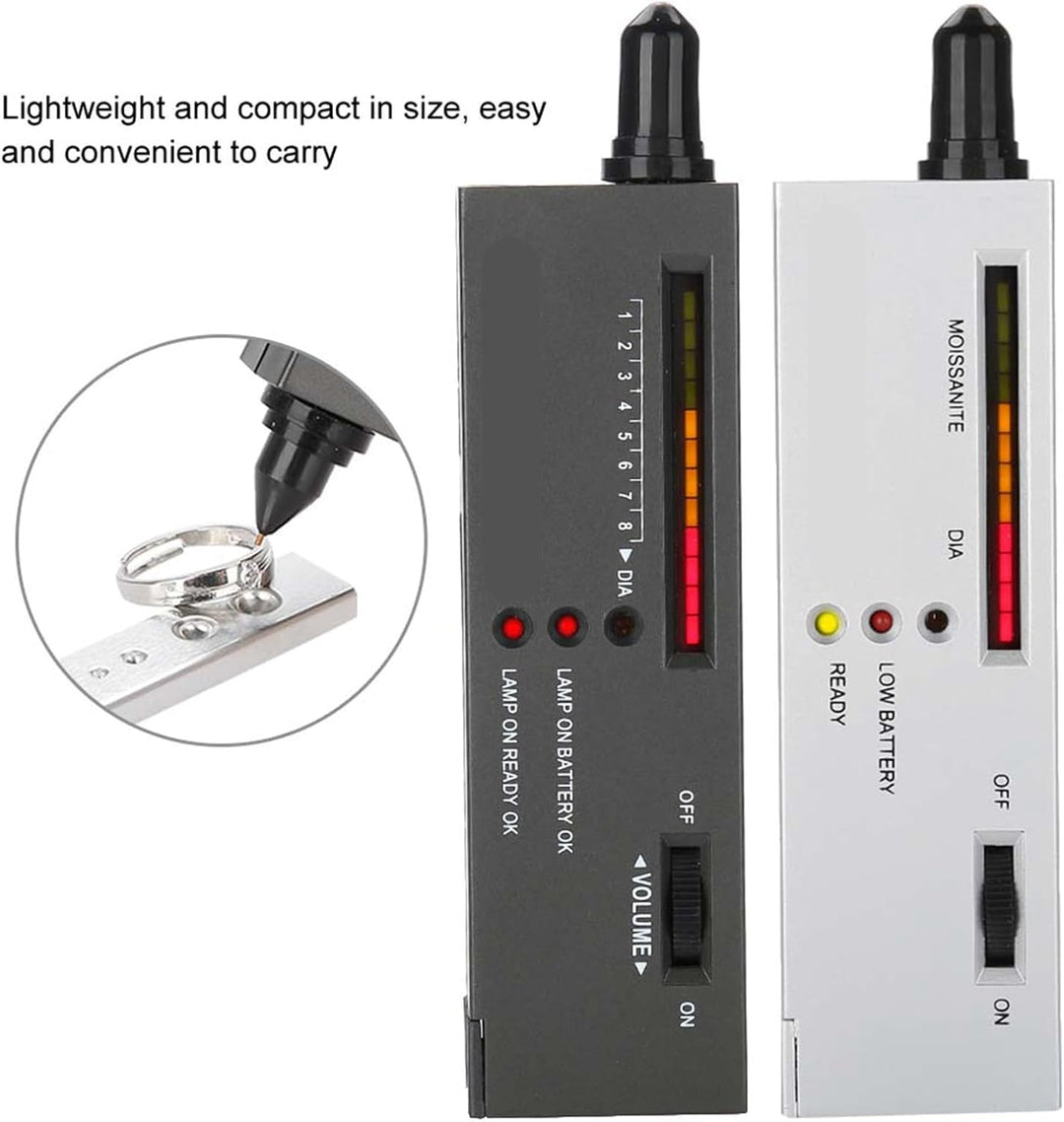Ejoyous Professioneller Juwelier -Tester Diamond Tester Kit mit LED -Licht Audio Indikation für Anfä