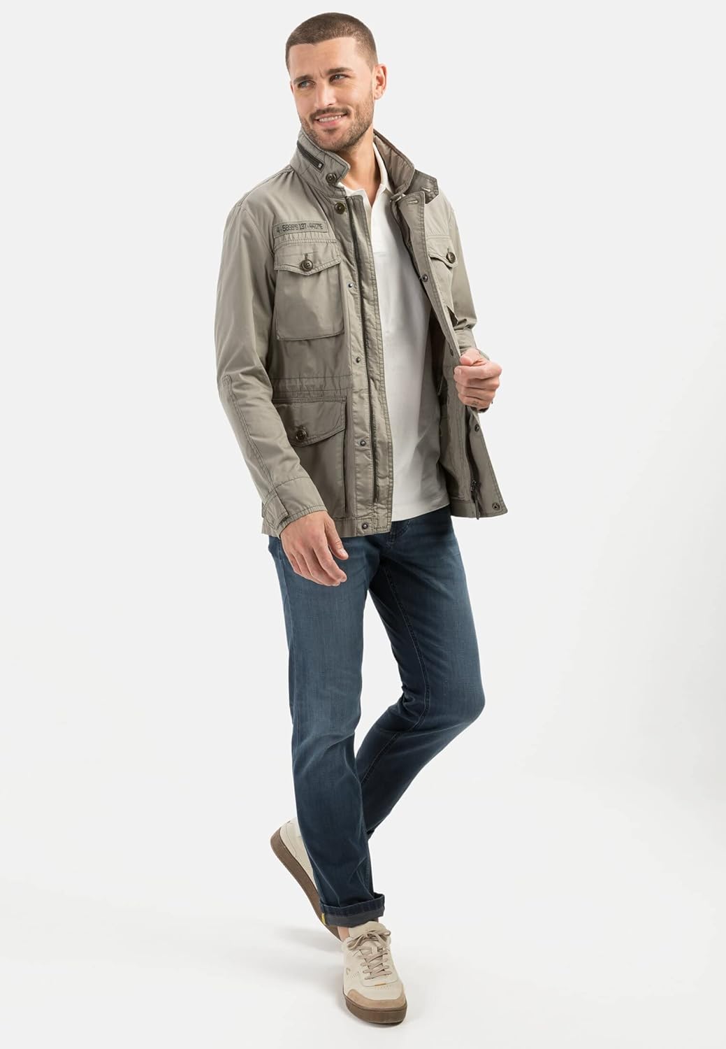 camel active Herren Jacke, Khaki