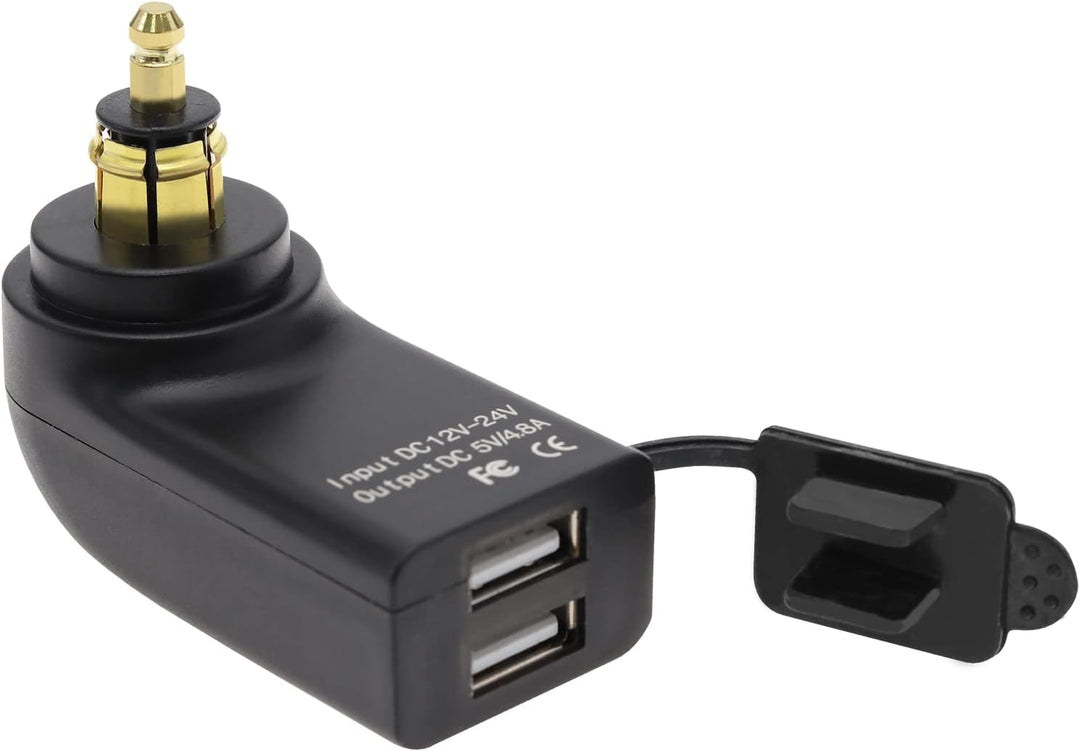 eMagTech Motorrad Dual USB Ladegerät Ersatz kompatibel mit BMW F800GS F650GS F700GS R1200GS R1200RT