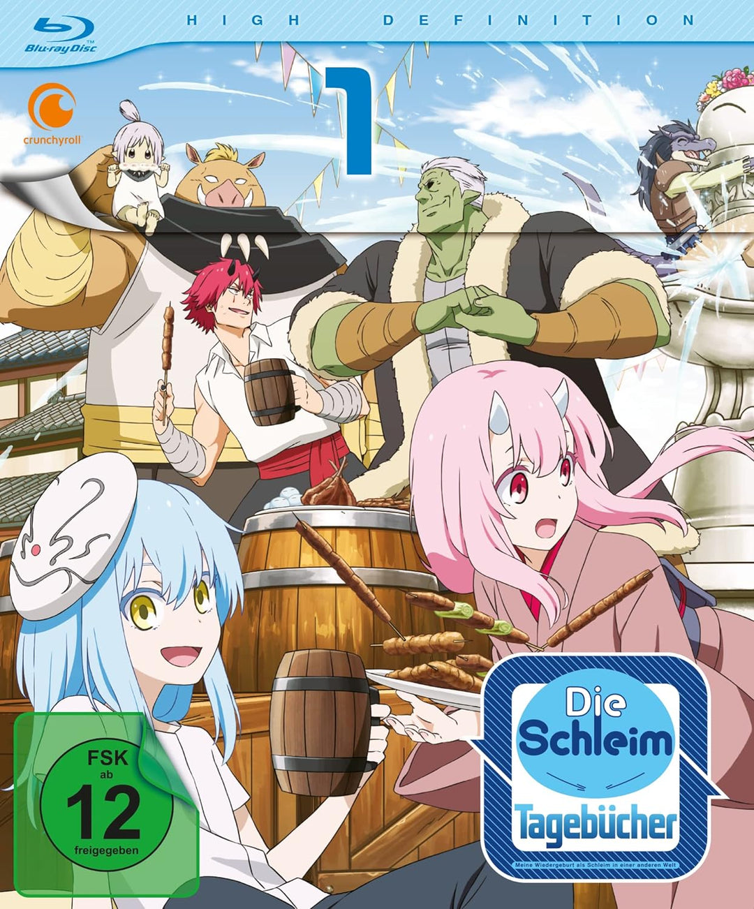 Meine Wiedergeburt als Schleim in einer anderen Welt: Die Schleim-Tagebücher - Vol.1 - [Blu-ray], Bl