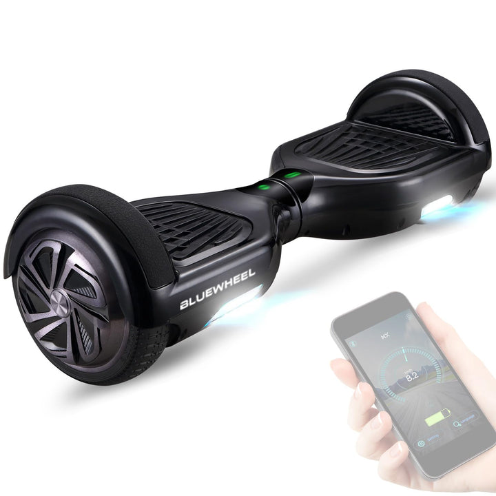 Bluewheel 6,5" Premium Hoverboard HX310s – Elektroboard mit LED, Bluetooth Lautsprecher, starker Dua
