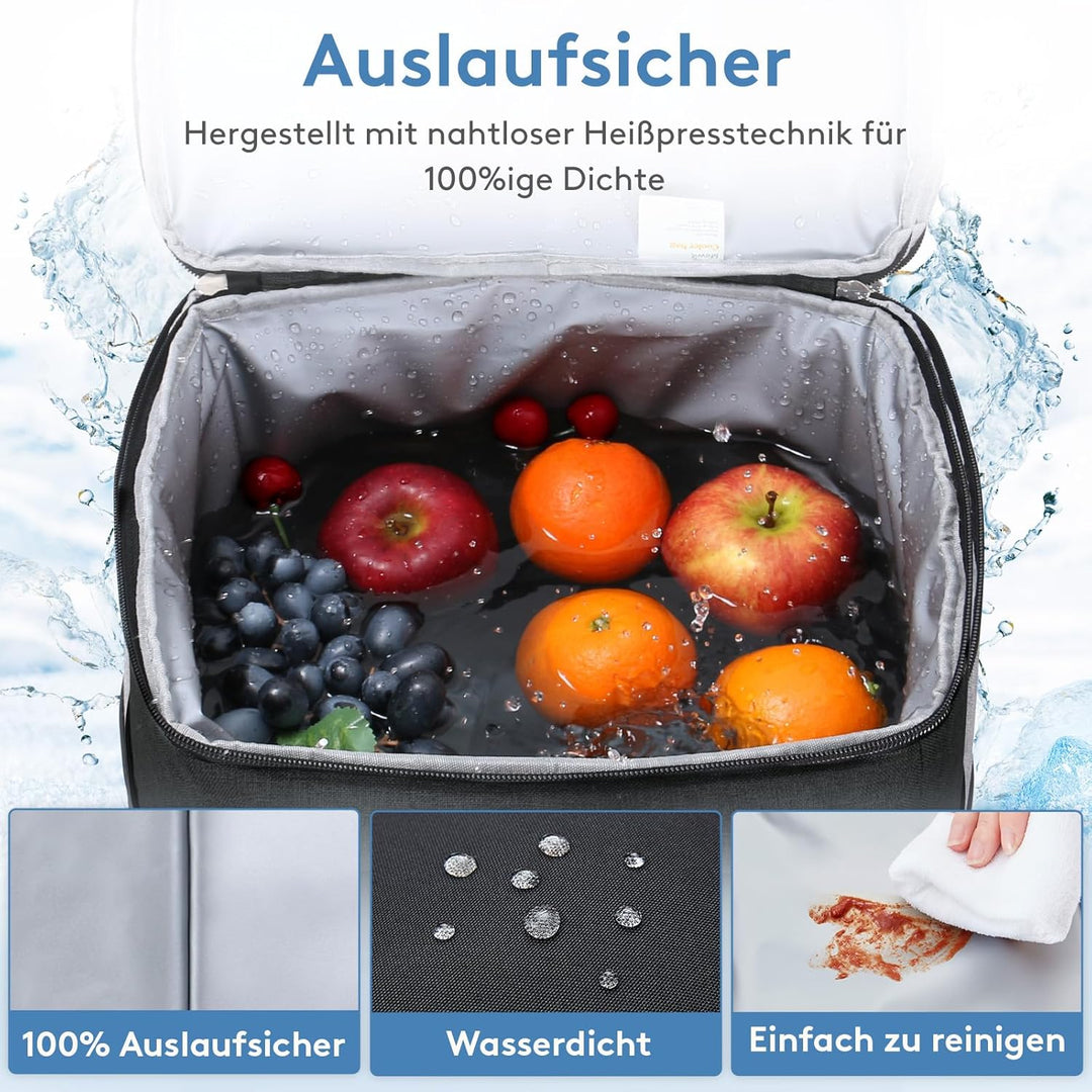 Lifewit 30L Kühltasche Gross faltbar Kühlkorb Kühlbox Thermotasche Picknicktasche für Lebensmitteltr