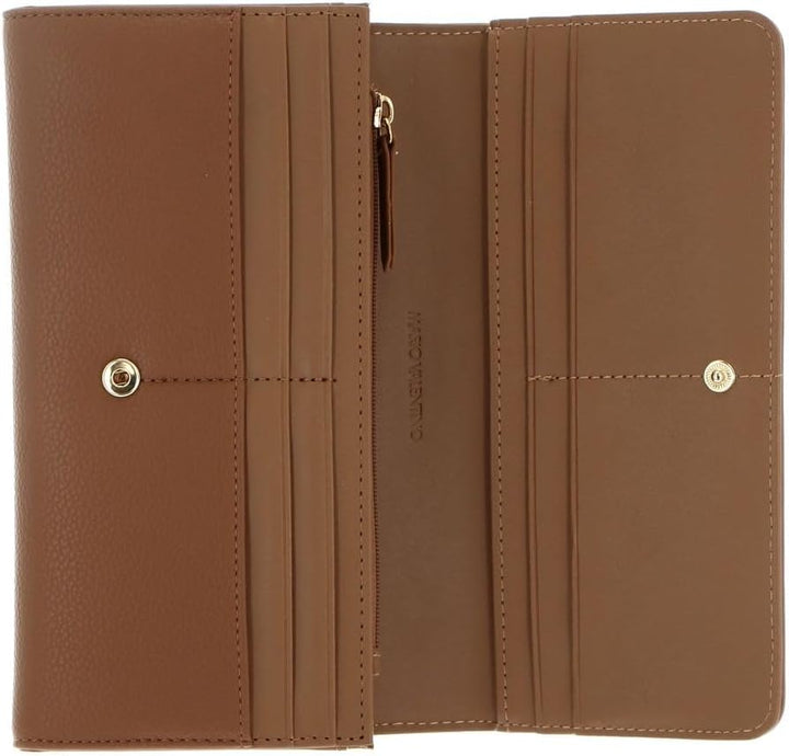 Valentino Womens 89o-Arcadia Bi-Fold Wallet Einheitsgrösse Beige, Einheitsgrösse Beige