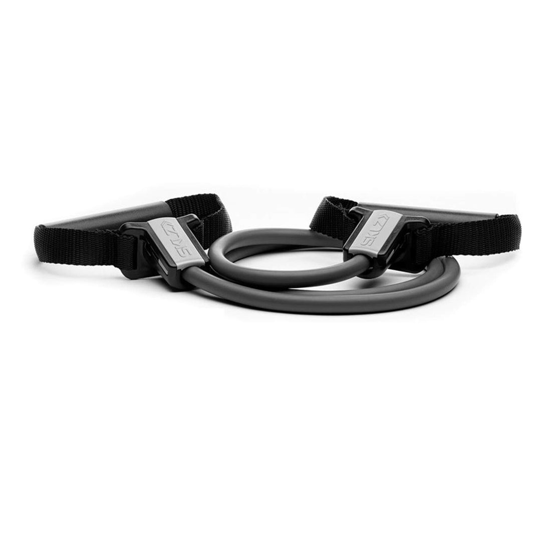 Sklz Widerstandsband für Klimmzüge, mittlere Spannung, für Training, Uni, für Damen und Herren grau-