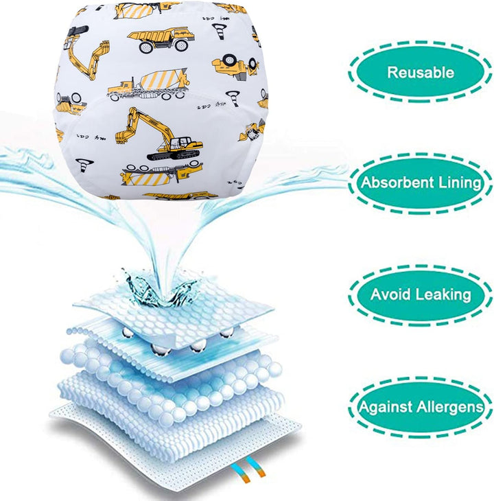 JackLoveBriefs Töpfchen Trainingshose Baby Kinder Töpfchen Unterwäsche(1 bis 5Jahre, 8 Stück 4-5 Jah