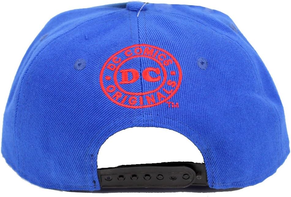DC Comics Herren Superman Baseball Cap - Classic Logo Herren Snapback Cap Blau