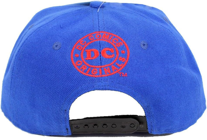 DC Comics Herren Superman Baseball Cap - Classic Logo Herren Snapback Cap Blau
