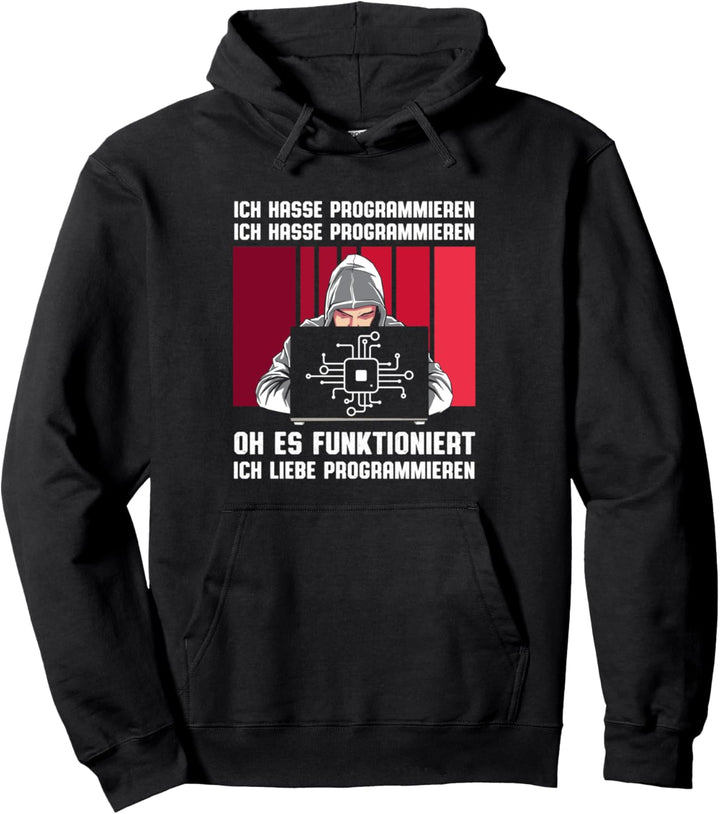 Ich Hasse Programmieren Ich Hasse Programmieren Lustig Pullover Hoodie