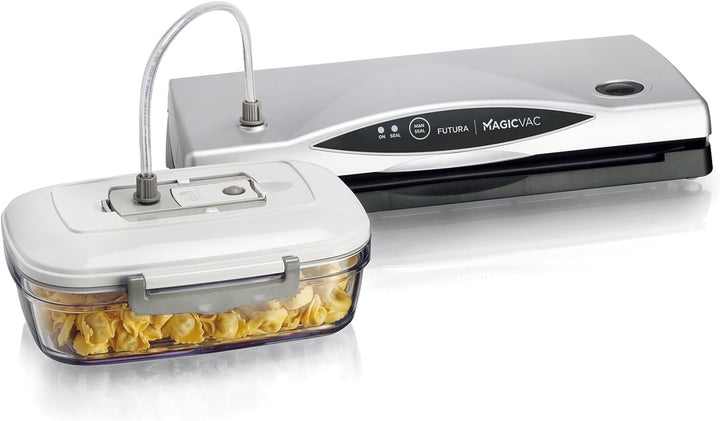 Magic Vac VB02PK1 Vacuum Machine Futura, Kunststoff, Nero (Black, White)