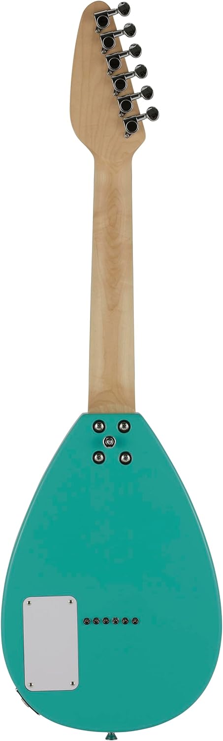 Vox Mark III Mini Electric Guitar - Teardrop - Aqua Green grün, grün