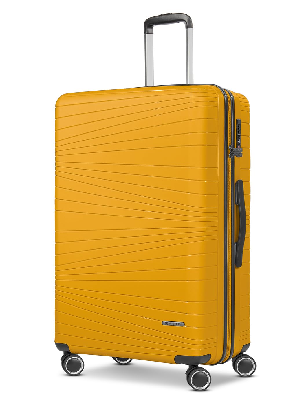 Franky Dallas 3.0 Hartschalen-Trolley mit 4 Rollen 75cm | Ausgestattet mit TSA-Schloss, Leicht | Car