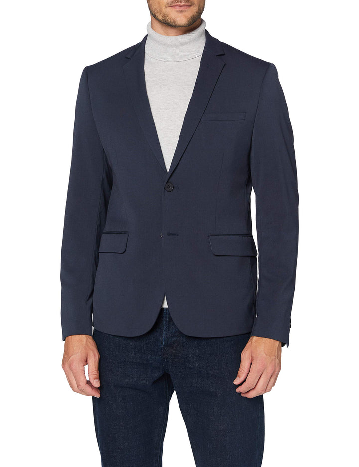 CASUAL FRIDAY CFBernd Blazer Herren Sakko Anzugjacke Slim Fit 44 Navy (50410), 44 Navy (50410)