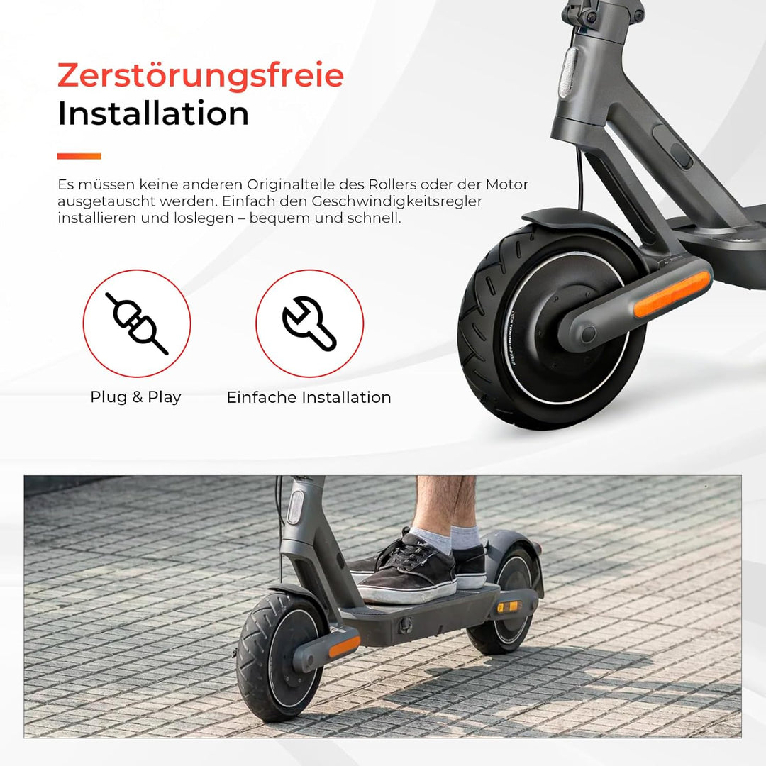 Scooter Geschwindigkeitsregler Beschleunigungseinheit Kompatibel für 4/4 Lite/4 Ultra/3 Lite Scooter