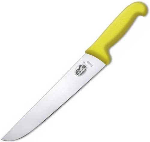 Victorinox Fibrox Küchenmesser Schlachtmesser, Extra Scharfe Klinge, Rostfreier Stahl, Spülmaschinen