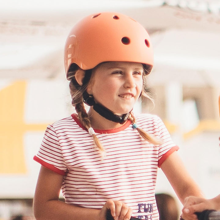 Scoot & Ride, S - M Size Kids Helmet peach, peach