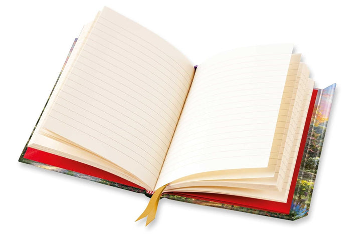 Premium Notizbuch DIN A5: Thomas Kinkade, In den Weinbergen: Unser hochwertiges, liniertes Blankbook