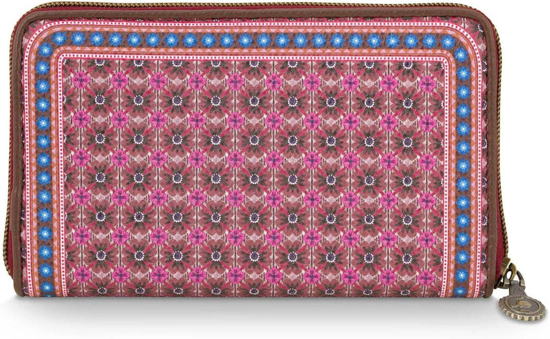 PiP Studio Wallet Clover Pink 18x11x3cm, Clover Pink