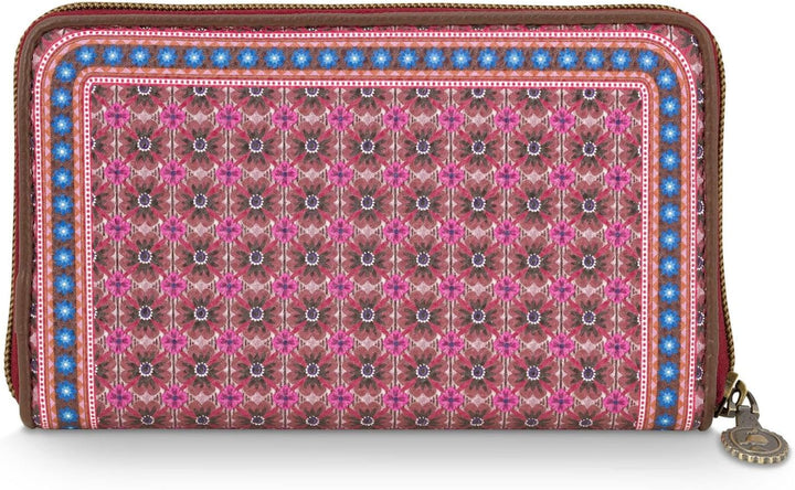 PiP Studio Wallet Clover Pink 18x11x3cm, Clover Pink