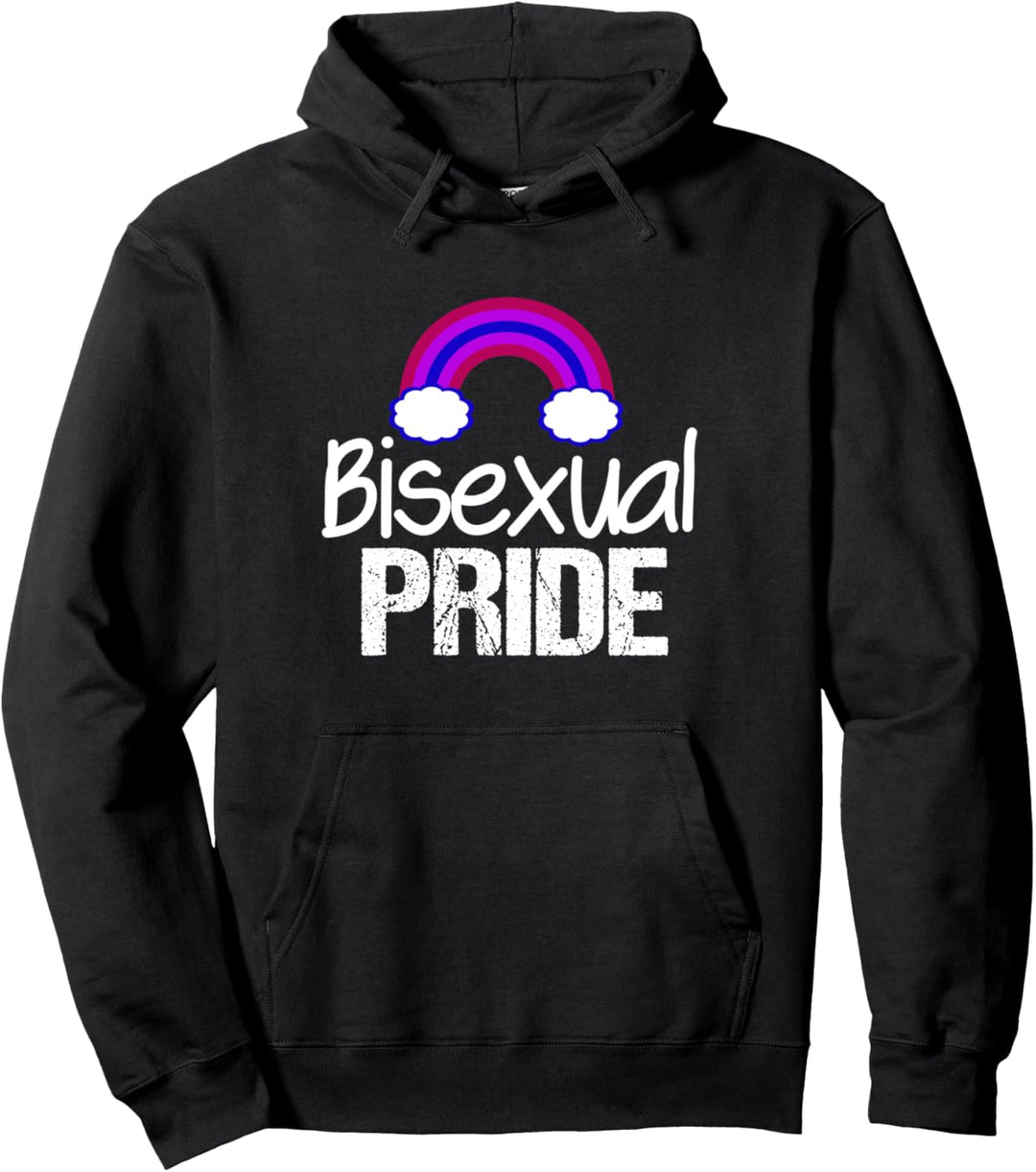 Bisexual Pride Coole Bisexualität Regenbogen Bi Flagge Pullover Hoodie