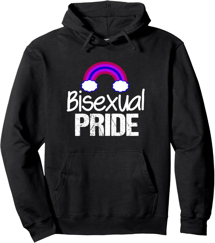 Bisexual Pride Coole Bisexualität Regenbogen Bi Flagge Pullover Hoodie