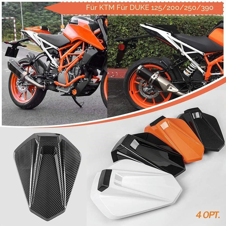 Motorrad-Soziussitzabdeckung für den Soziussitz, harter ABS-Motorverkleidung, Heckabschnitt für K.T.