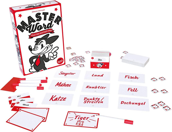 Le Scorpion Masqué | Master Word | Partyspiel | Ratespiel | 2-6 Spieler | Ab 12+ Jahren | 15+ Minute