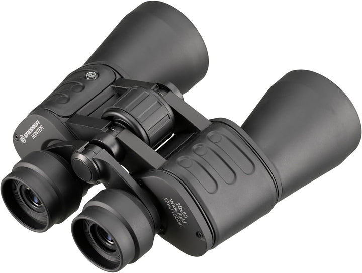 Bresser Fernglas Hunter 20x50 mit hoher Vergrösserung, vollvergüteter Optik und robustem gummiarmier