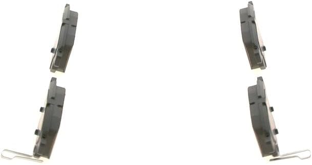 Bosch BP1218 Bremsbeläge - Hinterachse - ECE-R90 Zertifizierung - vier Bremsbeläge pro Set