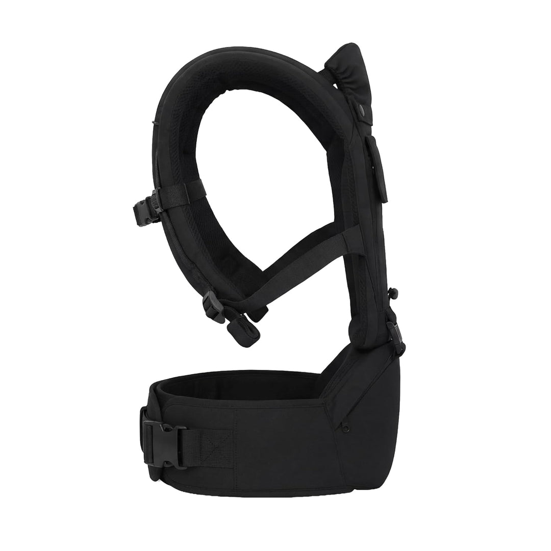 Deryan Pack Babytrage, Ergonomische Babytrage, Mit Staufach, Mehrere Tragepositionen, Extra Sicher,