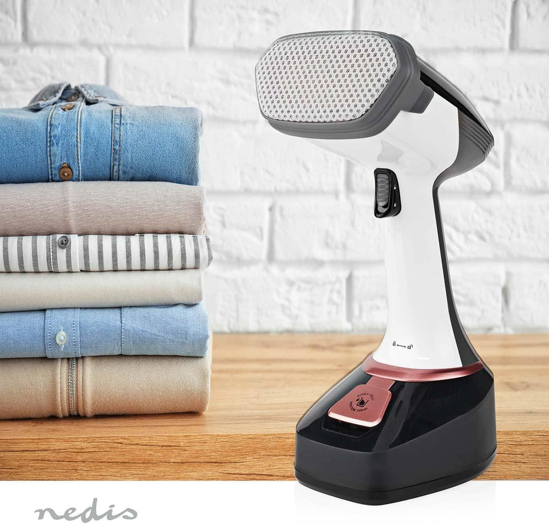 Nedis Bügeleisen - 1400 W - Edelstahl - 0.32 l, Schwarz