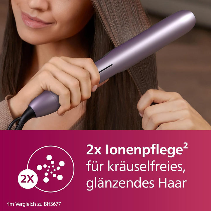 Philips BHS530/00 Glätteisen 5000 2 xions, 35 Prozent SM, Rosa, 11.9 x 3.8 cm, BHS530/00