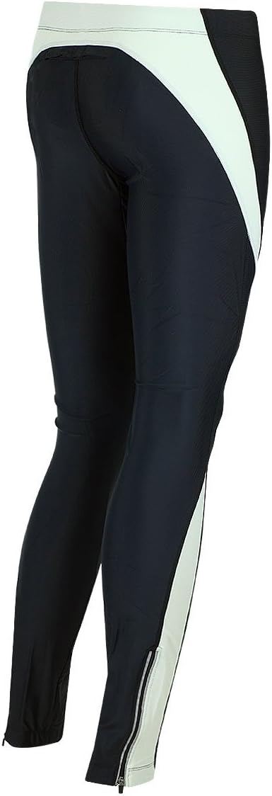 Airtracks Damen Funktions Laufhose Lang Pro - Running Tight - Kompression - Atmungsaktiv- Reflektore