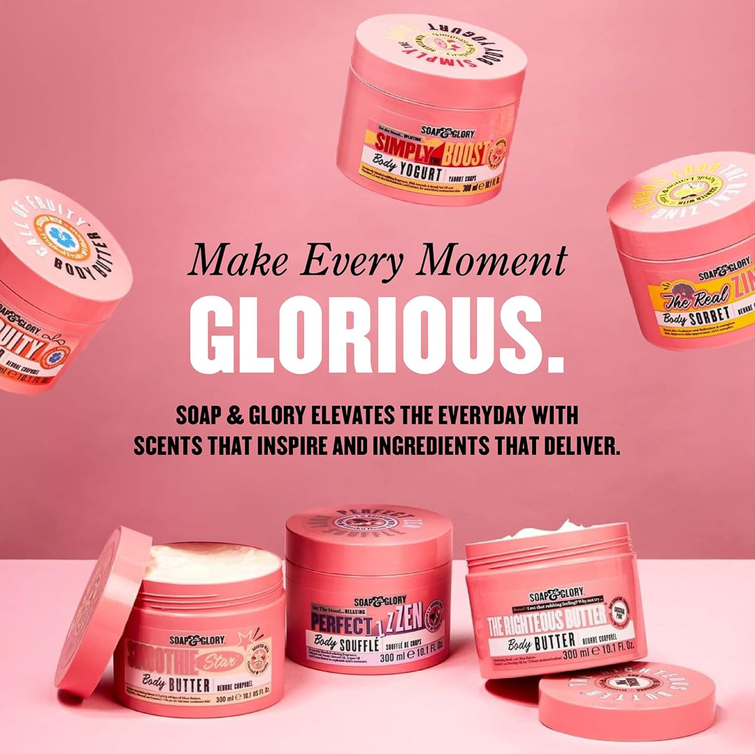 Soap &amp; Glory FLAKE AWAY Körperpeeling 300 ml - Entfern von abgestorbenen Hautzellen und Verbesserung