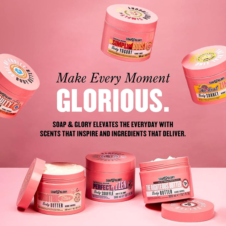 Soap &amp; Glory FLAKE AWAY Körperpeeling 300 ml - Entfern von abgestorbenen Hautzellen und Verbesserung