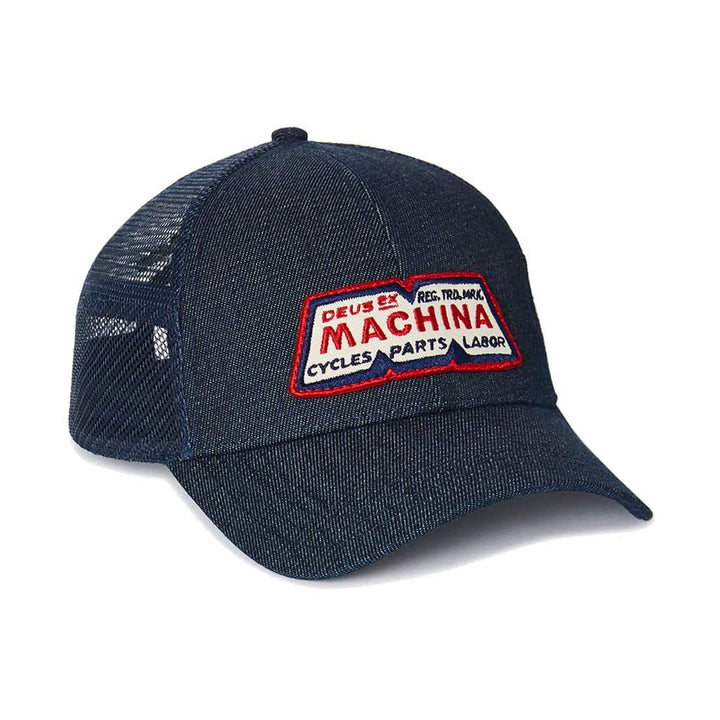 Deus Union Trucker Cap - Indigo