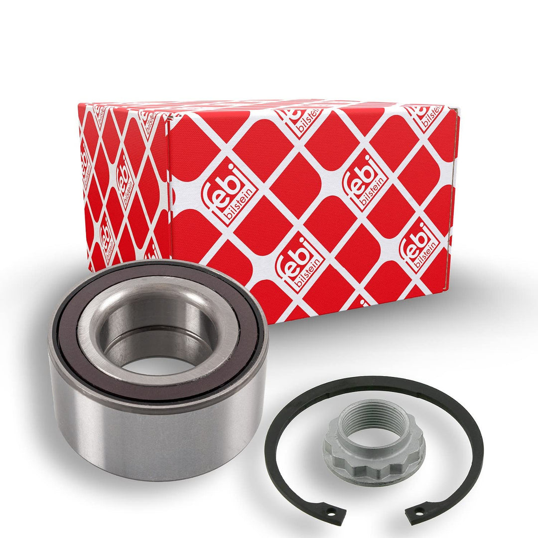 febi bilstein 26314 Radlagersatz mit Achsmutter und Sicherungsring , 1 Stück