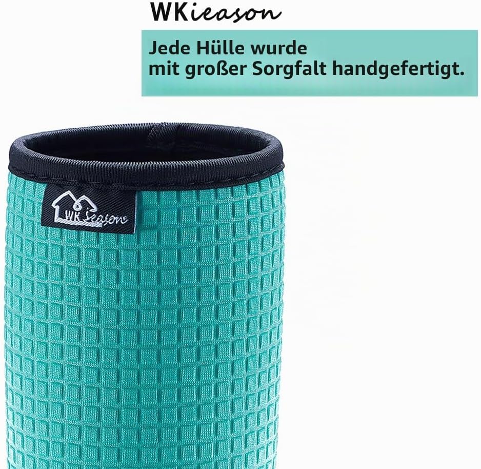 WK IEASON 16oz Can Sleeves Insulators Neoprene Standard Can Covers Coolers Holder Non-Slip Neoprene