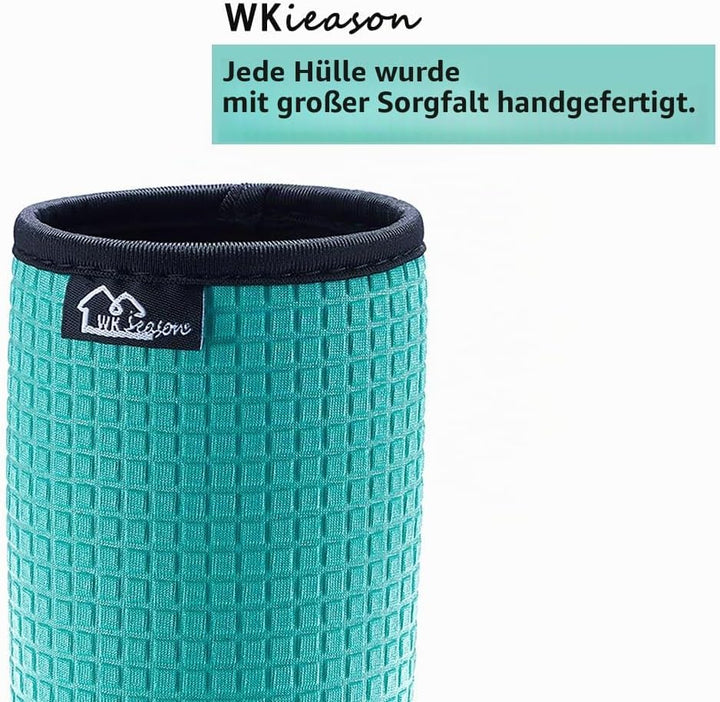 WK IEASON 16oz Can Sleeves Insulators Neoprene Standard Can Covers Coolers Holder Non-Slip Neoprene