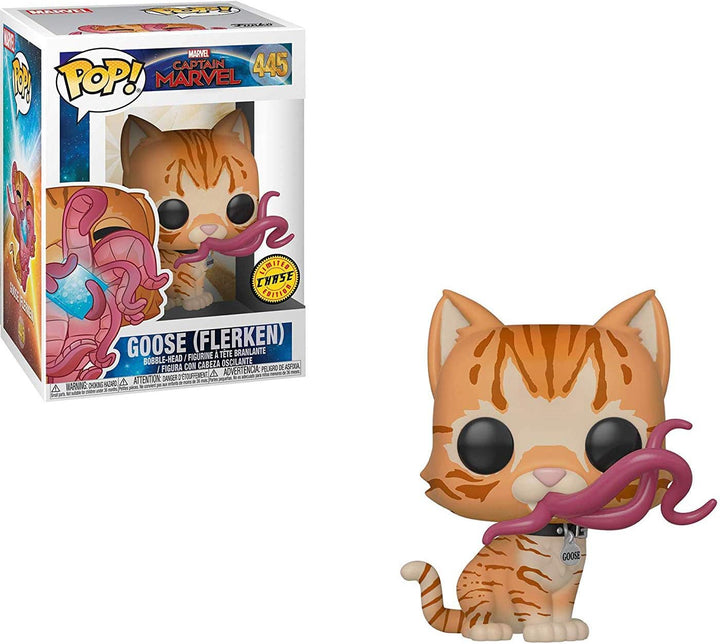 Goose (Flerken) (Chase Edition): Captain Marvel x Funko POP! Marvel Vinyl Figure & 1 POP! Compatible