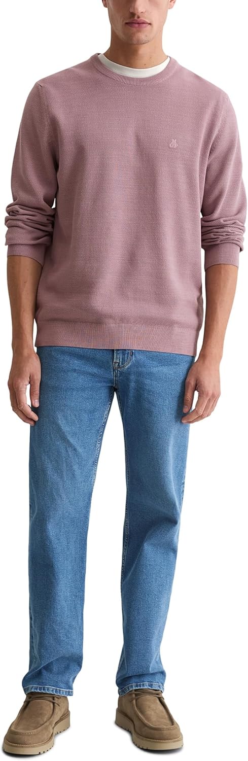 Marc O'Polo Herren Pullover aus Bio-Baumwolle mit Rundhalsausschnitt XS 622, XS 622