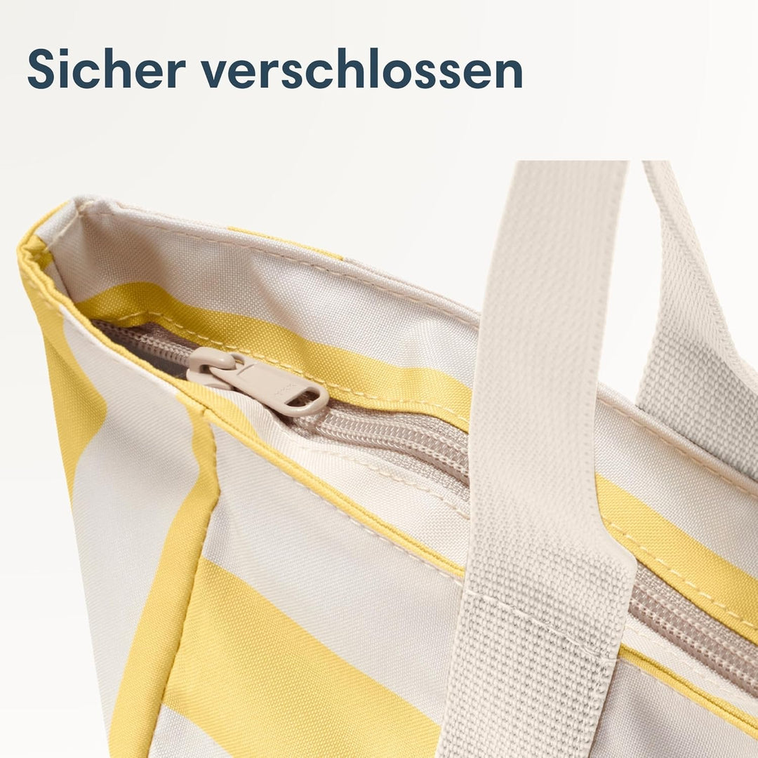 LARKSON Strandtasche Damen & Herren - Linn - Grosse Beach Bag für Strand, Schwimmbad, Pool - Tote Ba