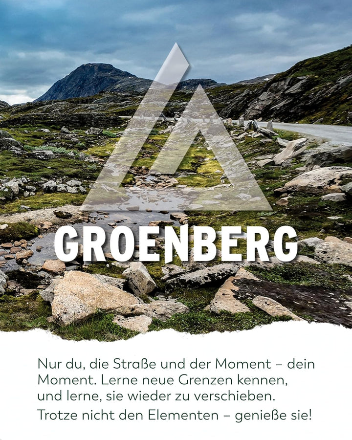 Groenberg Katla Mobiler Faltbarer Camping Holzkohl Grill zum Mitehmen, inklusive Tragetasche, Grösse