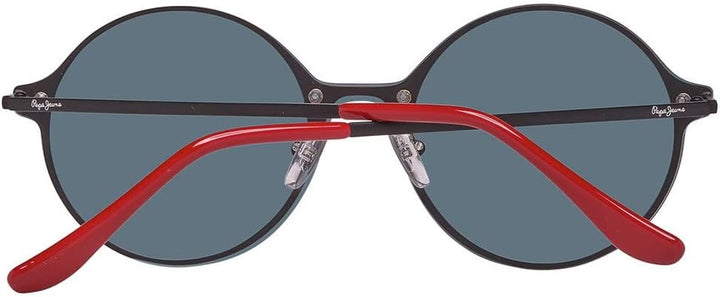 Pepe Jeans PJ5135C1140 Sonnenbrille PJ5135 C1 Jessy Rund Sonnenbrille 140, Schwarz