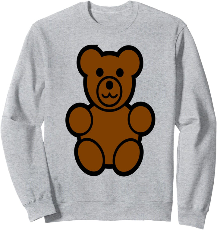Brauner Teddybär Sweatshirt