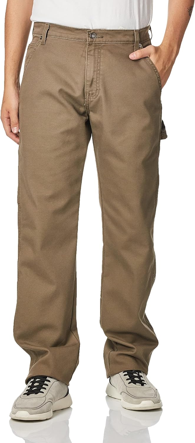 Dickies Herren Duck Carpenter Pt Hose 30W / 30L Stonewash Mushroom, 30W / 30L Stonewash Mushroom