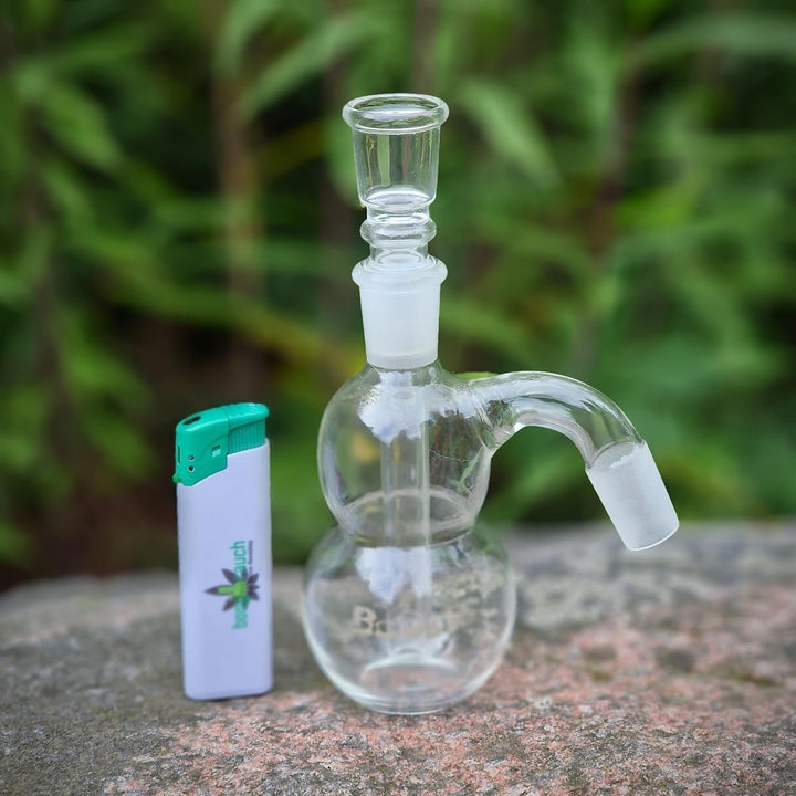 Budawi® 18,8er Boost Vorkühler für die Glasbong inkl. Feuerzeug Powered by bongrauch
