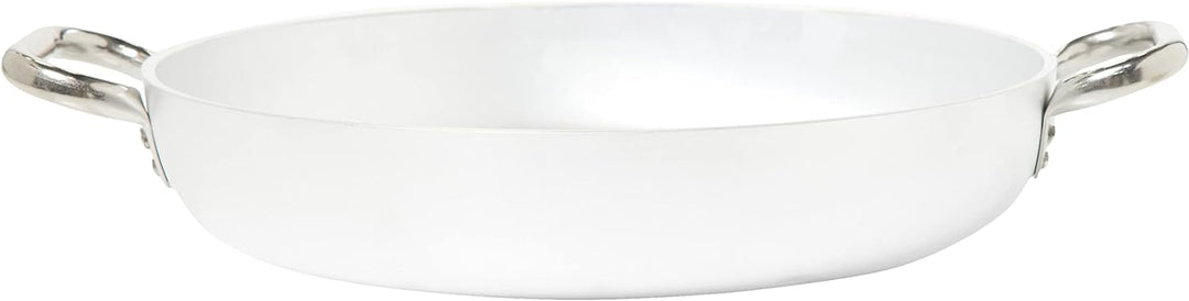 Pentole Agnelli ALMR111036 Strahlungspfanne, professionelles Aluminium 5 mm, 36 cm, 36 cm