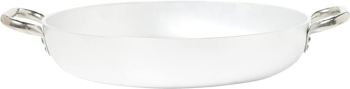 Pentole Agnelli ALMR111036 Strahlungspfanne, professionelles Aluminium 5 mm, 36 cm, 36 cm