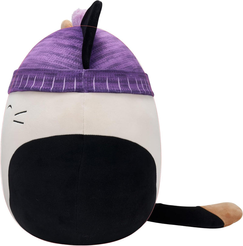 Squishmallows SQCR04208 - Cam die Katze mit Mütze 40 cm, offizielles Kelly Toys Plüsch, superweiches